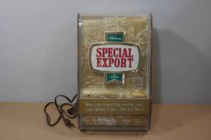 lot 193 image: Vintage Heilemans Special Export Beer Lighted Sign