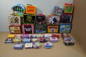 lot 198 image: Large Assortment of Collectible Tins