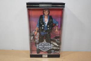 lot 207 image: 1999 Barbies Ken Doll Harley Davidson Edition