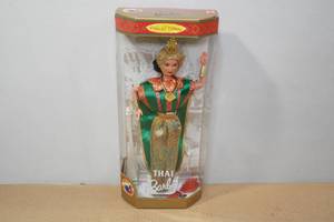 lot 213 image: Special Edition Dolls of the World Collection Thai Barbie
