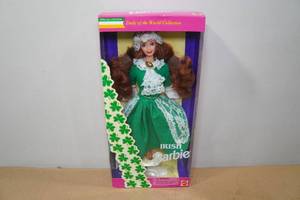 lot 217 image: Special Edition Dolls of the World Collection Irish Barbie
