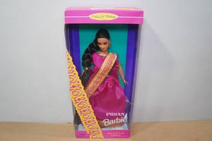 lot 221 image: Special Edition Dolls of the World Collection Indian Barbie