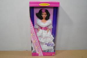 lot 222 image: Special Edition Dolls of the World Collection Puerto Rican Barbie