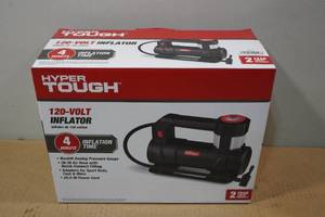 lot 242 image: Hyper Tough 120V Inflator