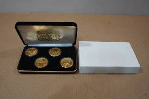 lot 245 image: 1997-98 Grand Casino Wildlife Series Coin Set