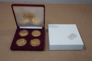 lot 246 image: 1994-95 Grand Casino Wildlife Series Coin Set
