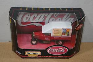 lot 263 image: Matchbox 1932 Ford Model AA Coca-Cola Delivery Truck Model
