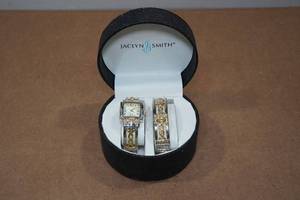 lot 267 image: Jaclyn Smith Watch and Bracelet Set