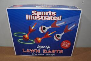 lot 280 image: Sports Illustrated Lawn Darts Yard Game