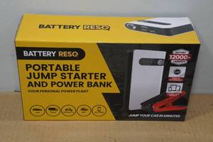 lot 307 image: Battery ResQ Portable Jump Starter and Power Bank
