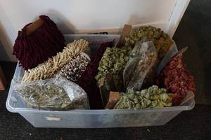 lot 332 image: Decorative FringeTrim for Drapery, Pillows Etc - 25 Yards Each