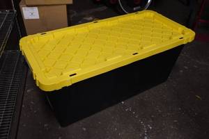 lot 333 image: HDX Tough Tote - 55 Gallon