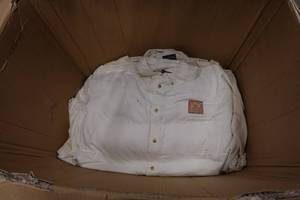 lot 350 image: Habitat For Humanity Long Sleeve Button Up Shirts