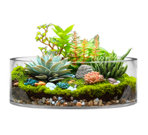 lot 239 image: Brand New CYS Excel Large Glass Cylinder Vase 4H x 14D Flower Vase Centerpieces Hurricane Floating Pillar Candle Holder Terrarium Planter  Retail $59.99