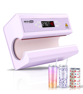 Brand New HTVRONT Auto Tumbler Heat Press Machine 30oz Mug Press Automatic Press & Release, Temp & Time Setting, Cup Transfer Machine for 11-20oz Ceramic, Glass Retail $139.99