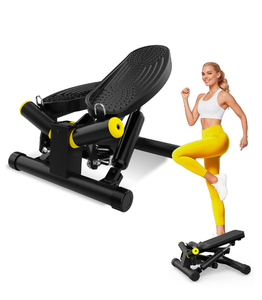 lot 220 image: Brand New Mini Twist Stepper, Stepper Machine with 330LBS Weight Capacity, Mini Stepper for Full Body Workout, Adjustable Step Height, Smooth and Quiet, Step Machine for Men Women Retail $49.99