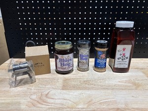 lot 34 image: Assortment of BBQ Sauces and Seasoning