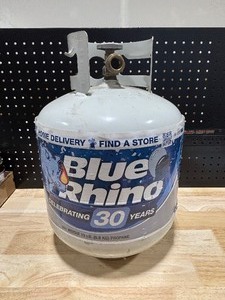 lot 52 image: Blue Rhino Propane Tank Empty