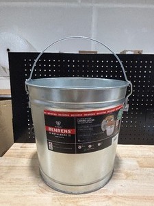 lot 60 image: Behrens Galvanized 10 Gallon Multi Use Can
