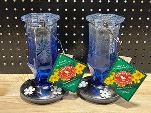lot 75 image: Perky Pet Glass Hummingbird Feeders