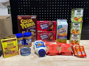 lot 28 image: Variety of Food Items