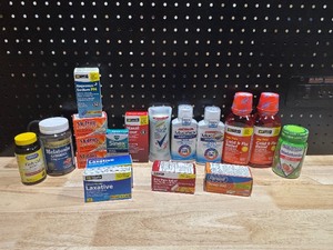 lot 50 image: Variety of Medicine and Vitamins