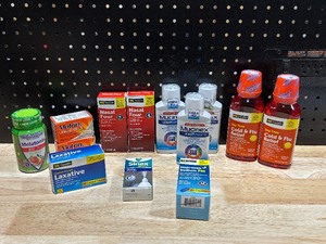 lot 51 image: Variety of Medicine and Vitamins
