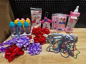 lot 58 image: Assorted New Items, Party Supplies