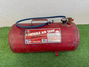 lot 12 image: 7 Gallon Portable Air Tank