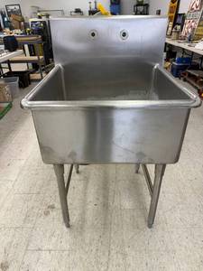 lot 2 image: Stainless Steel Sink