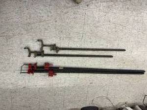 lot 6 image: Long Clamps