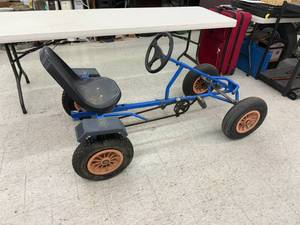 Pedal 4 Wheel Cart
