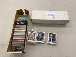 lot 215 image: 2 Boxes of Baseball Cards