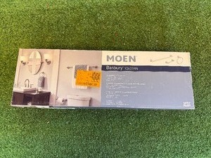 lot 236 image: Moen 3 Piece Bath Accessory Kit Brushed Nickel