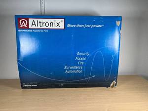 lot 44 image: Altronix Access Control  Fire  Surveillance Power Supply Box  Professional-Grade Security Power Management  MSRP $600
