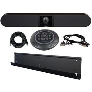 lot 58 image: Plug-and-Play Video Meeting Room Kit  HuddleStation Premier System  MSRP (New) $1,395