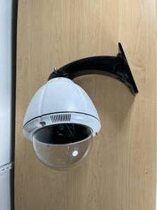 lot 60 image: Panasonic POD9CWTA Outdoor Wall-Mount Dome Housing  MSRP Approx. $500$600