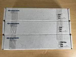 lot 63 image: Lot of 3  Crestron CENRPPCAT624 24Port CAT6 RJ45 Patch Panel  MSRP $300