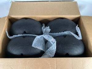 lot 65 image: Lot of 4  ElectroVoice EVID 4.2 Surface-Mount Outdoor Speakers (Black)  MSRP $240 ea