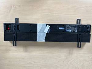 lot 76 image: NEC SPTF1 Thin SideRear Mounted Speaker Set (Pair)  MSRP $80