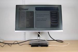 lot 84 image: Lot of 2 HDMI TV Display Boxes  Used in Hotel Rooms & Digital Signage  MSRP $129
