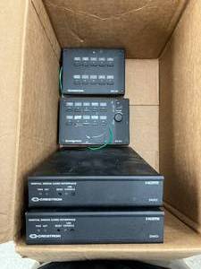 lot 94 image: Lot of 4  Crestron AV Control & Integration Devices  MSRP $1200