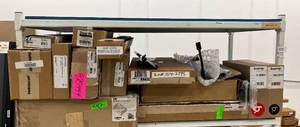 lot 99 image: Server Rack Equipment Lot  Vented Panels, Tracks, Fans & Accessories  MSRP $