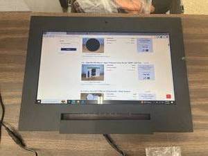 lot 105 image: Albiral ALB17A2  17.3 Manually-Foldable Monitor for Tables & Desktops  MSRP $600