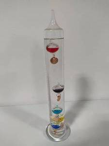lot 8 image: Glass Galileo Thermometer