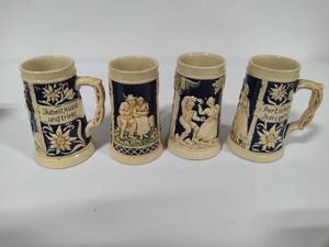 lot 36 image: Vintage Beer Steins