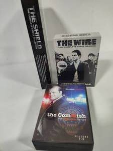 lot 59 image: DVD Series  The Wire, The Commish & The Shield