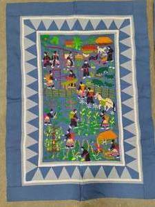 lot 89 image: Hmong Story Cloth