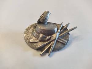 lot 113 image: Marjolein Bastin Pewter Brooch