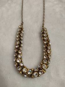 lot 123 image: VIntage J Crew Rhinestone Necklace
